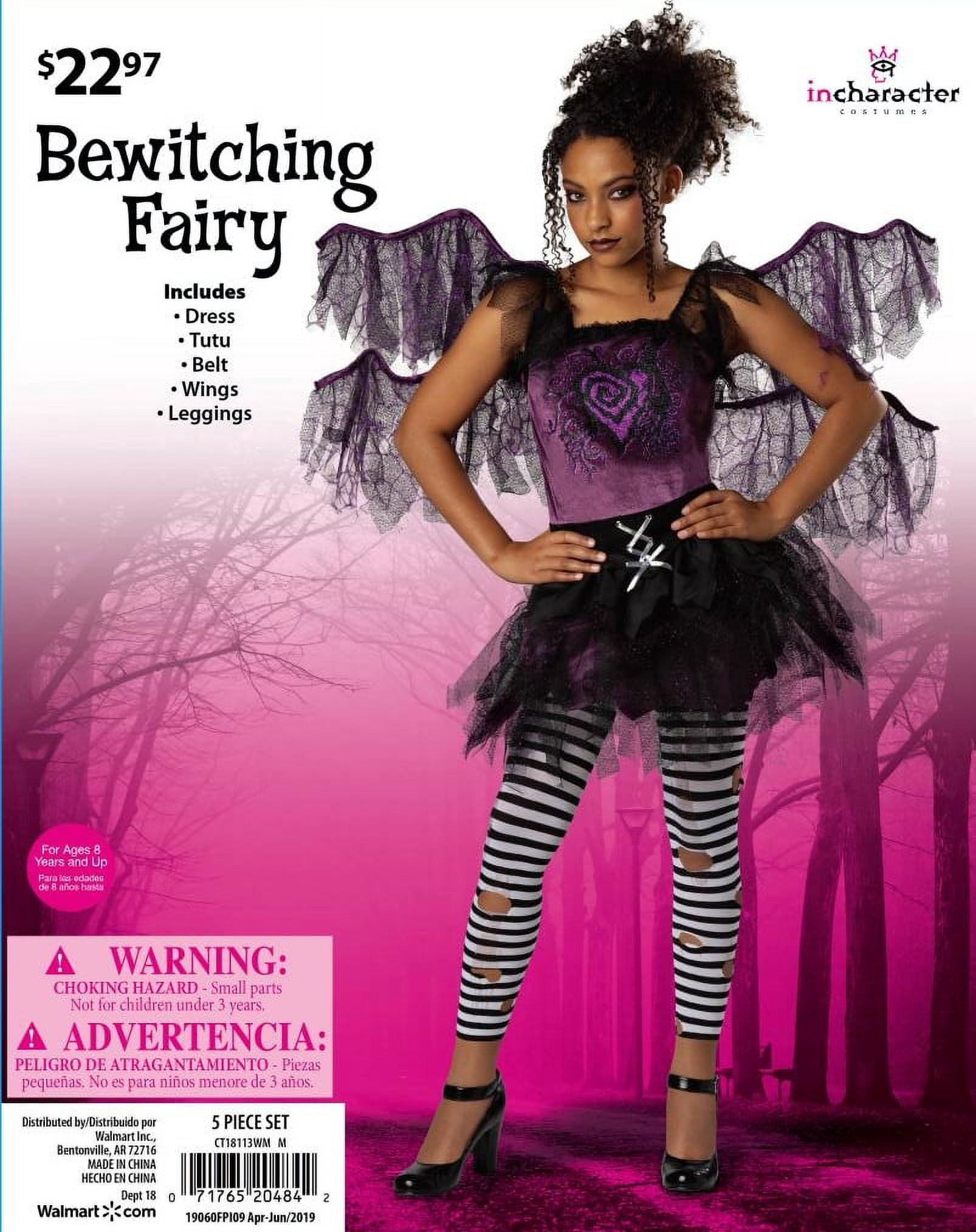 Halloween Bewitching Fairy Girl's costume Size Medium by Fun World