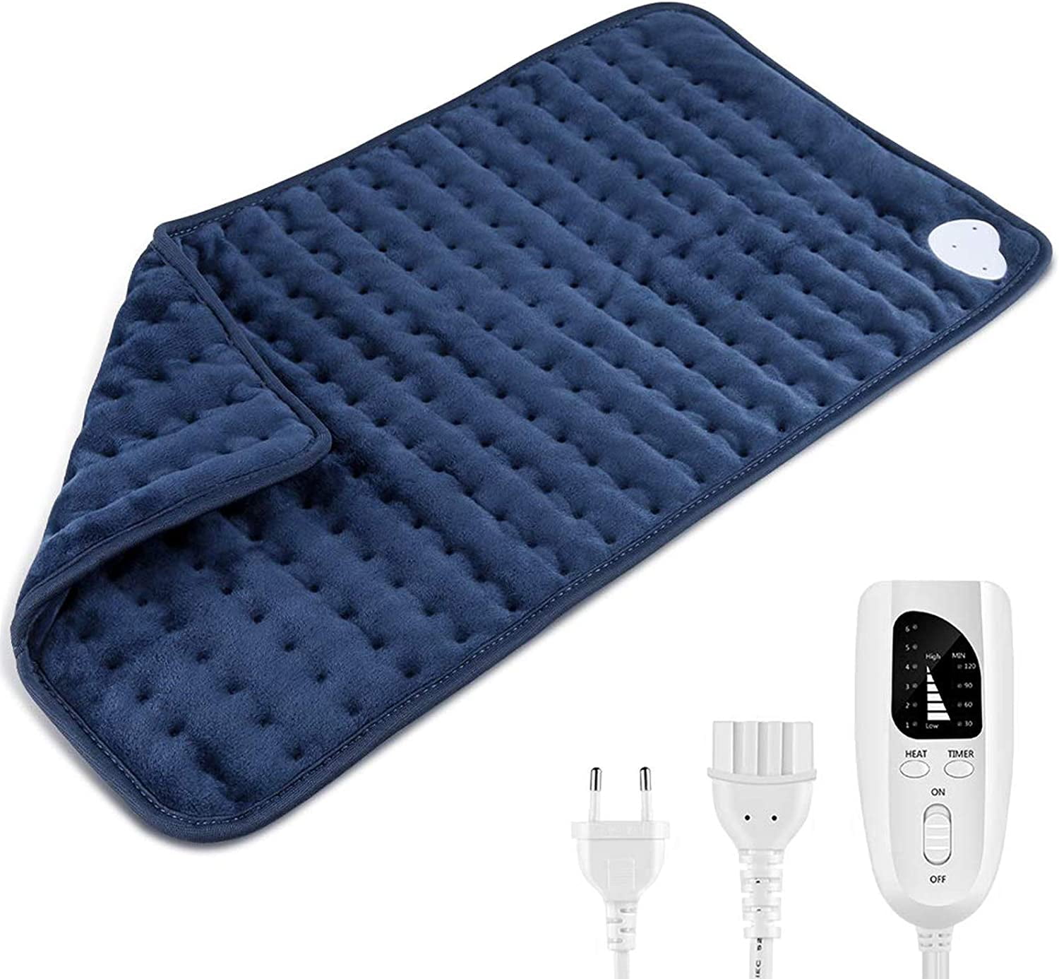 Heat Massaging Weighted Heating Pad Electric Heating Pad with