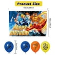 thumbnail image 3 of 32 Pcs For Fantastic Four Cartoon-Themed Party Decorations and Favors Set – Backdrop, 13 Cupcake Toppers, and 18 Balloons for Celebration Birthday Parties, 3 of 5