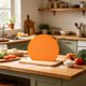 thumbnail image 5 of Large Semi Circular Double-Sided Plastic Cutting Board Kitchen Chopping Board For Countertop, 5 of 6