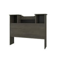 thumbnail image 5 of Nexera Pocono Sorage Bed and Headboard, Bark Grey, 5 of 11