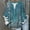 Bleu Ciel, variante sur UANWENN Chemises Décontractées Tendance pour Femmes pour le Quotidien Coupe Ample Hauts Confortables pour le Printemps et l'Automne Idéal avec Jeans Chemises à Manches 3/4 pour Femmes Chemise Nohow Chemises Habillées pour Femmes Manches Longues Coupe Ample