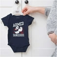 thumbnail image 5 of Popeye Armed Dangerous Biceps Workout Bodysuit Jumper Boys Infant Baby Brisco Brands 12M, 5 of 6