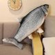 thumbnail image 1 of 26-27 1pc 40/60cm 3D Simulation Gold Fish Plush Toys Stuffed Soft Animal Carp Plush Pillow Creative Sofa Pillow Cushion Gift Kids Toy, 1 of 5