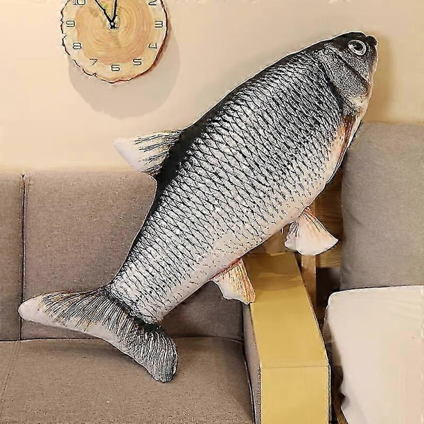 26-27 1pc 40/60cm 3D Simulation Gold Fish Plush Toys Stuffed Soft Animal Carp Plush Pillow Creative Sofa Pillow Cushion Gift Kids Toy