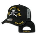 thumbnail image 2 of DeLuxe Milit. Cap,Gren Beret Special,Blk, 2 of 2