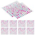 thumbnail image 2 of 10 Sheets Self Adhesive Pearl Stickers DIY Crafts Flat Back Pearls Sticker for Face Nail Art Phone, 2 of 4