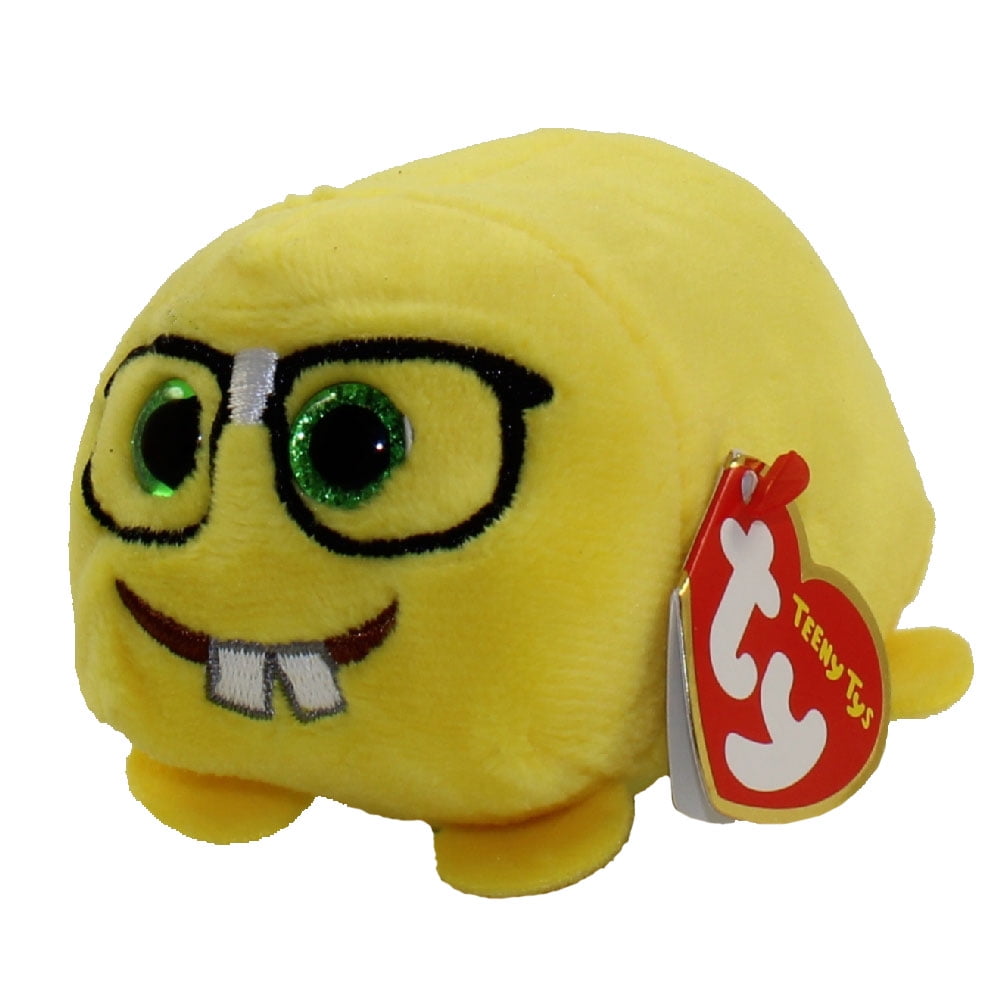 TY Beanie Baby 6" GENE the Emoji Movie Plush Stuffed Animal Toy w/ Ty Heart Tags 