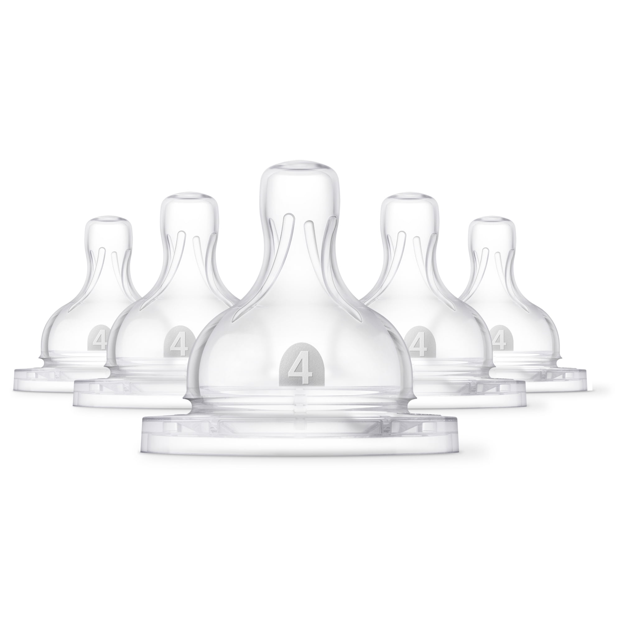Philips Avent Anti-colic Baby Bottle Flow 4 Nipple, 5pk, SCY764/05