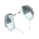 thumbnail image 5 of Diadema con orejas de perro jinwen para disfraz Gris, 5 of 8