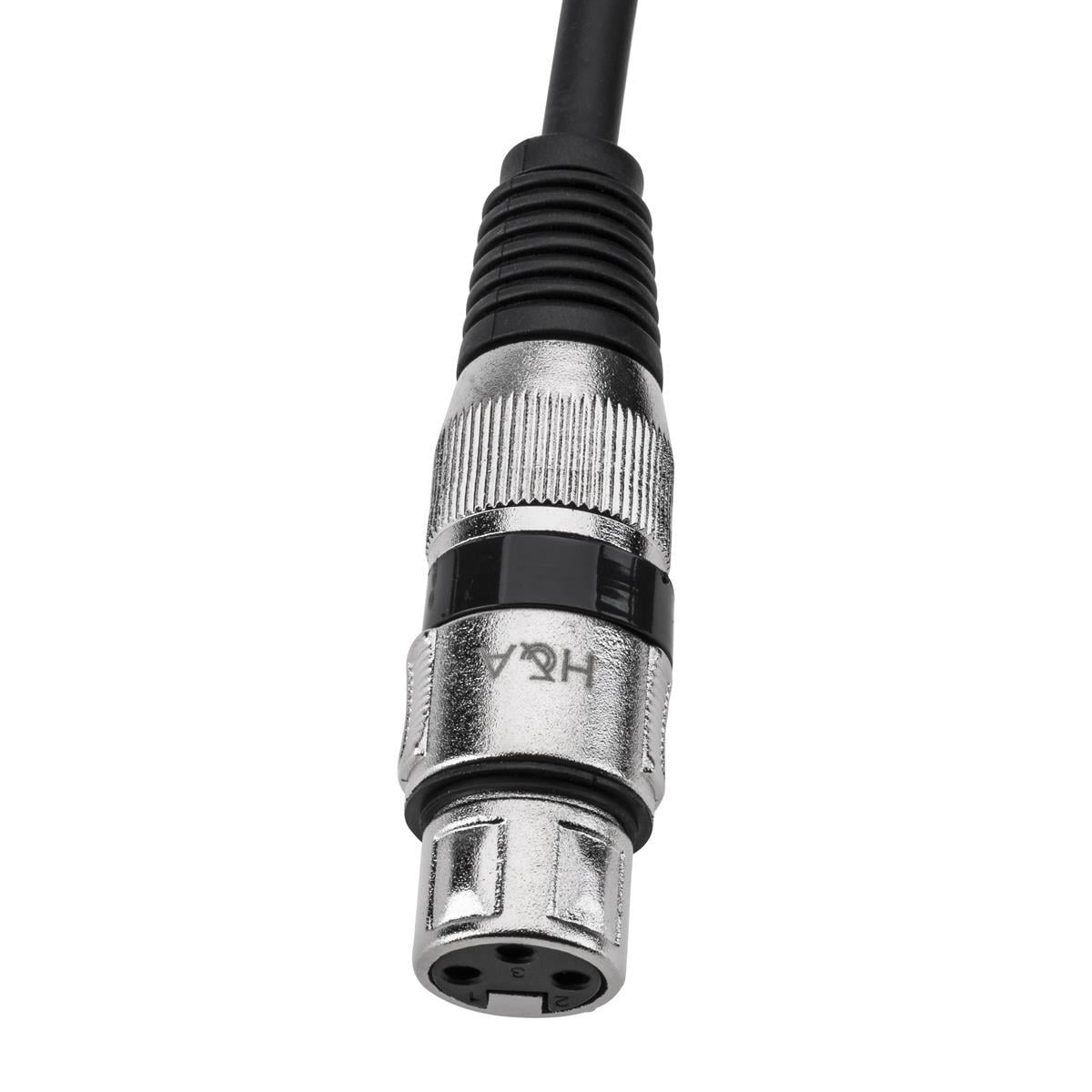 H&A Value Series XLR M to F Professional Microphone Cable - 50'