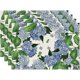 thumbnail image 1 of Juego de 4 manteles individuales lavables rústicos de 12 x 18 pulgadas para decoración de temporada de primavera y verano, 1 of 5