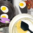 thumbnail image 4 of Cubiertos de 3 piezas, utensilios de cocina antiadherentes, espátula para crema, espátula de nailon, clips para alimentos, 4 of 5