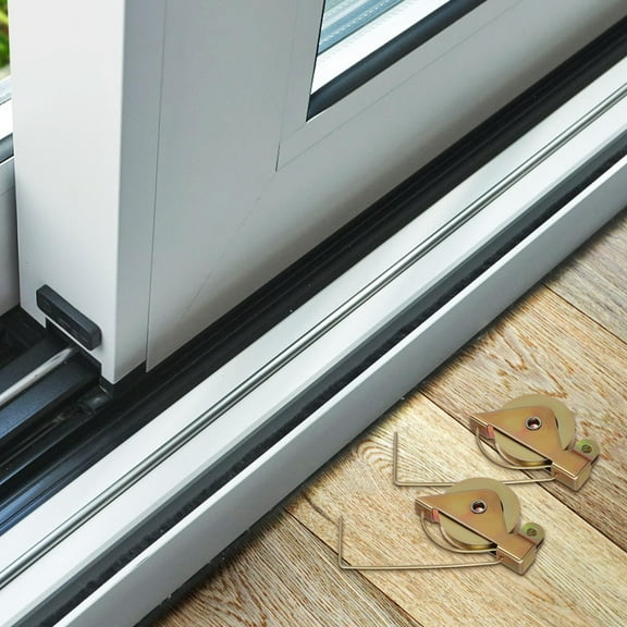 OUNONA 4pcs Screen Door Rollers Replacement Smooth And Quiet Operation Essential Sliding Screen Window Replacement Tools For Home