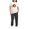 thumbnail image 5 of CafePress - Retro Witch Pajamas - Women's Short Sleeve Print T-Shirt and Pants Light Cotton Pajama Set, 5 of 7