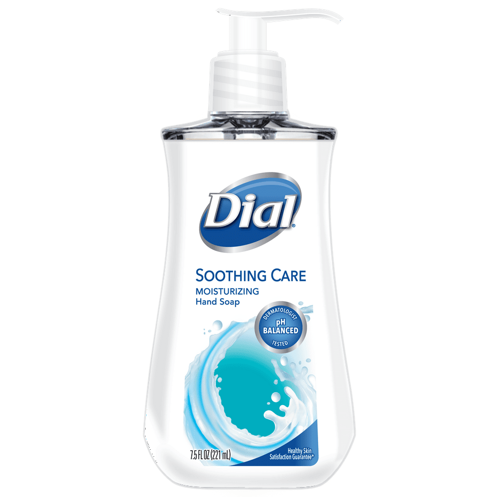 Dial Liquid Hand Soap with Moisturizer, Soothing Care, 7.5 Ounce