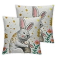 thumbnail image 2 of Nawypu Throw Pillow Cover Cute Cartoon Kangaroo Rectangular Sofa Pillow Case Cushion Cover for Home Couch Bed Decor 2pcs, 2 of 6