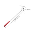 thumbnail image 2 of OFFIGAM 2Pcs Multifunctional Stainless Steel Shelf Sorting Tool for Efficient Store Display Arrangement, 2 of 8