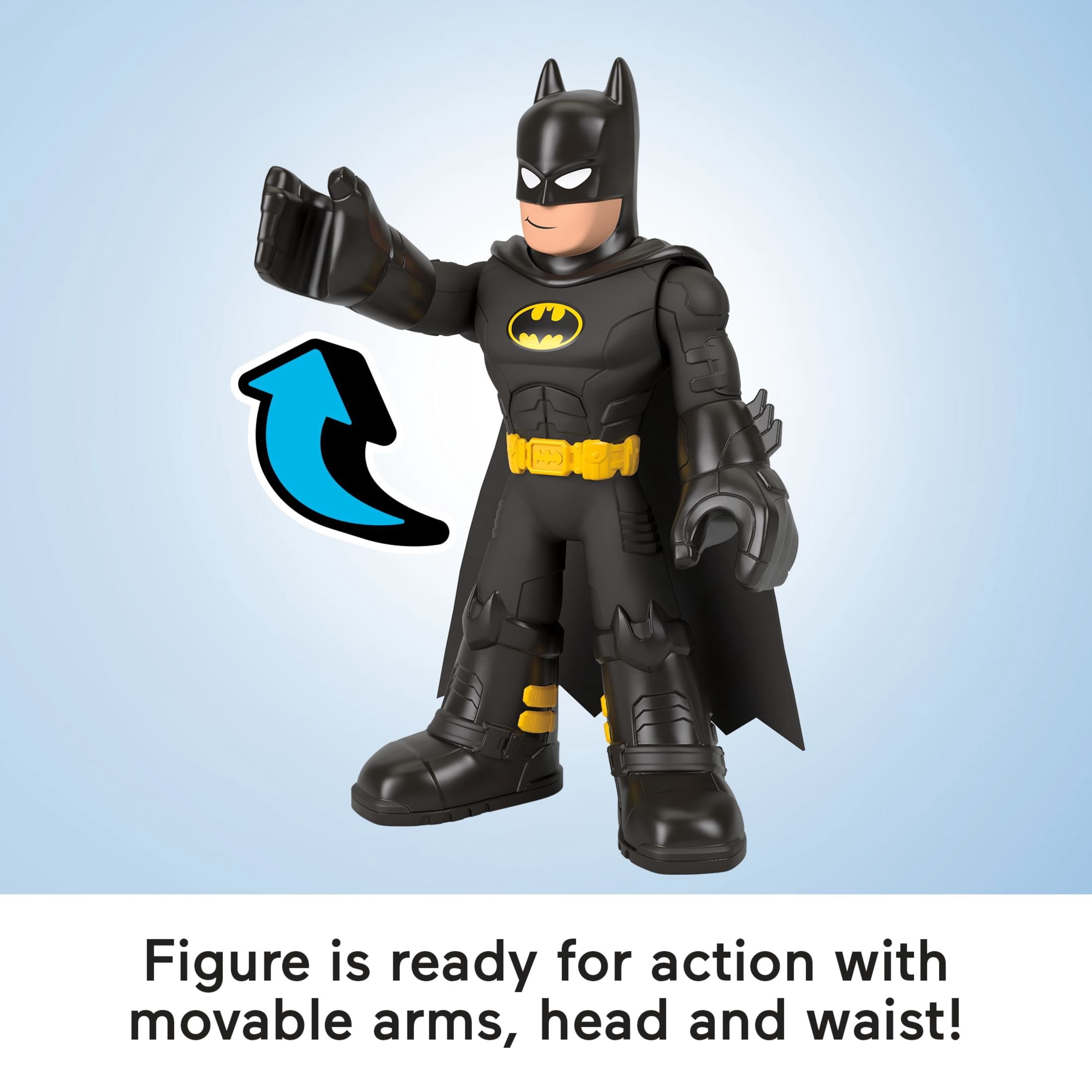 【新品未使用】 x Batman Black Size：XL Imaginext DC Super Friends XL 9-inch Batman Action Figure with