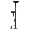 thumbnail image 1 of Soporte ajustable innovador universal de la luz del relleno de la belleza del soporte del teléfono móvil de la manguera del metal negro, 1 of 8