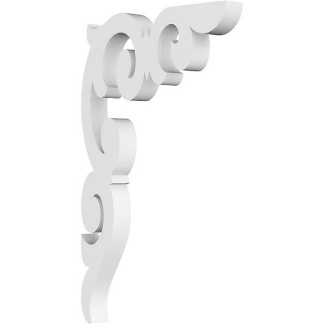 Ekena Millwork BKTP01X05X08KD Support de Kendall - 0,62 x 5 x 8 Po