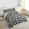 thumbnail image 3 of Castle Fairy Leopard Print Queen Comforter Set,Cheetah Print Bedding Comforter Set, 3 of 8