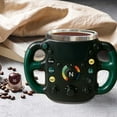 thumbnail image 3 of 3D Steering Wheel Design Resin Stainless Steel Mug - Durable Drinkware For Daily Coffee, Tea, Beverages, Suitable For Home, Office, Car Enthusiasts, Stylish Functional Cup, 6.29*4.29in, E, 3 of 6