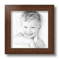 thumbnail image 2 of ArtToFrames 8x8 Inch Walnut Picture Frame, This Brown Wood Poster Frame is Great for Your Art or Photos, Comes with Regular Glass (4096), 2 of 8