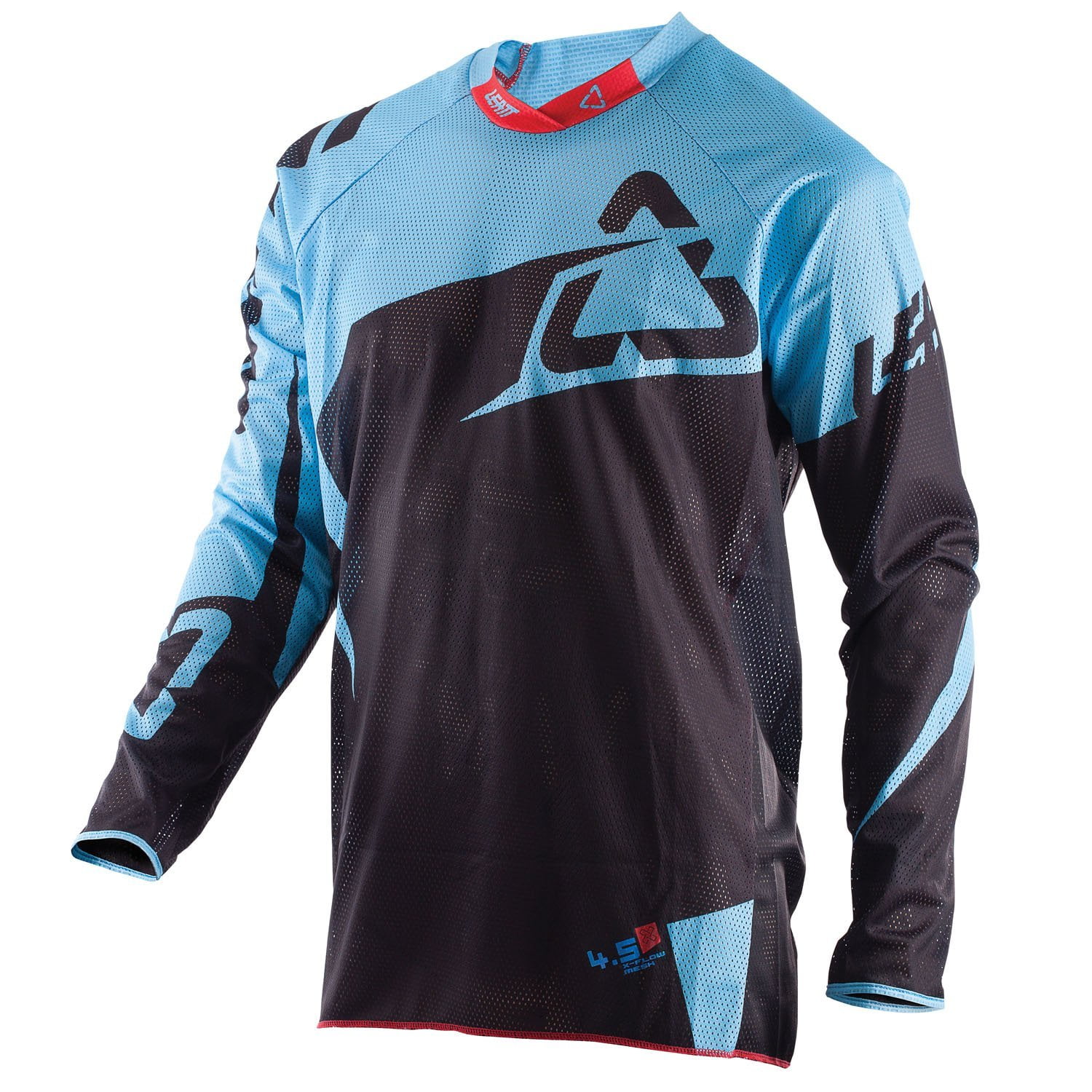 Blue/Pink/Large Leatt 4.5 Lite Adult Off-Road Motorcycle Jersey 