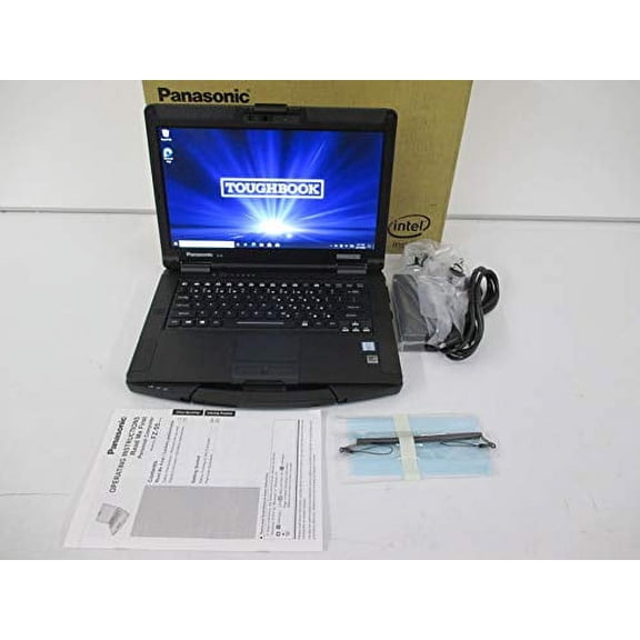 FZ-55 Panasonic Toughbook 55 Intel Core i5-8365U, 1.6GHz/4.1GHz, 14.0" FHD Touchscreen, 8GB, 512GB SSD, HDMI, Bluetooth, USB-A x 2, USB-C x 1, LAN, Webcam, Backlit Keyboard, Windows 10 Pro