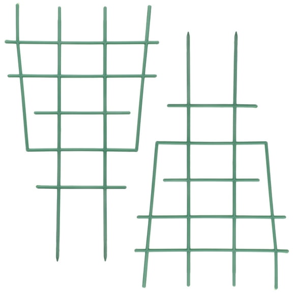 2 Pcs Plant Trellis Planters Indoor for Potted Plants Green