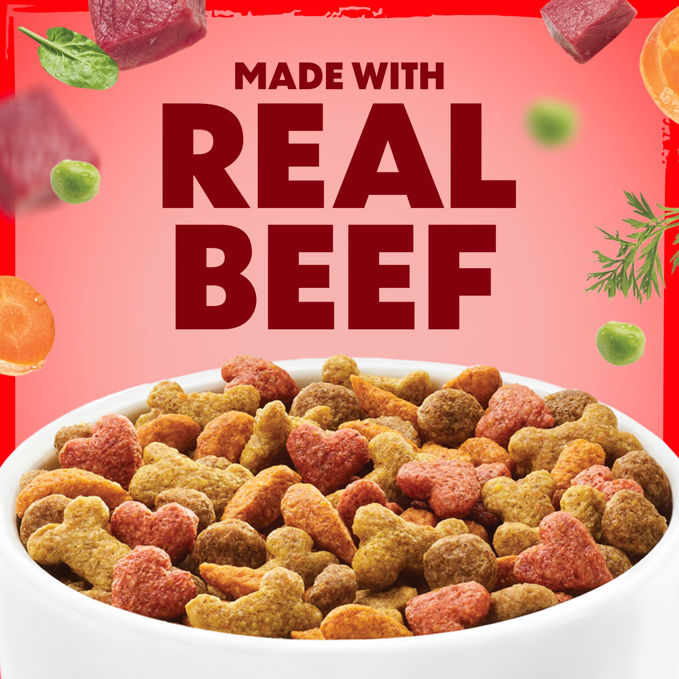Beneful Originals Farm-Raised Beef Dry Dog Food, 14 lb Bag photo 5