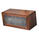thumbnail image 4 of Gabinete de almacenamiento de madera, organizador de mesa vintage, decorativo, a prueba de polvo, retro, para exhibir en , encimeras y taza, 4 of 9