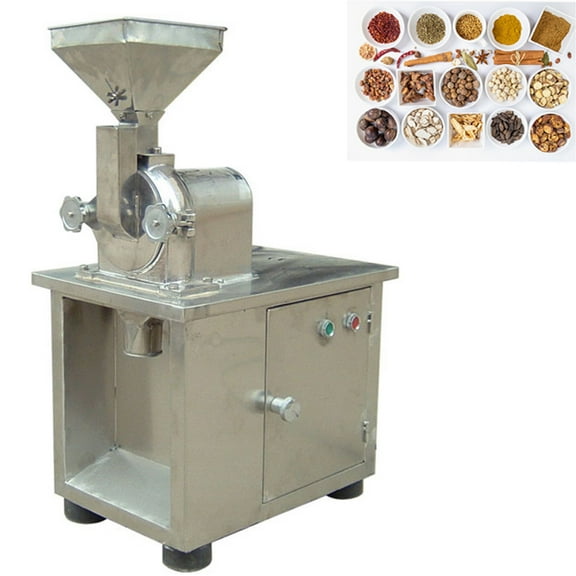 PreAsion Universal Mill Pulverizer Food Grinder with 80 Mesh for Dry Grain Food Herb Grinding