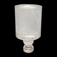 thumbnail image 2 of Royal Designs, Inc. Short Cylinder Finial for Lamp Shade, F-5038L-1, Clear, Single, 2 of 5