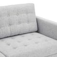 thumbnail image 6 of Modway Exalt Tufted Fabric Sofa in Light Gray, 6 of 8
