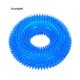 thumbnail image 5 of Methold Pet Chew Toy Training Squeak Ring Ball TPR Molar Sound Juego Interactivo Juguete, Azul, S azul S 5piezas Methold CBP169323, 5 of 6