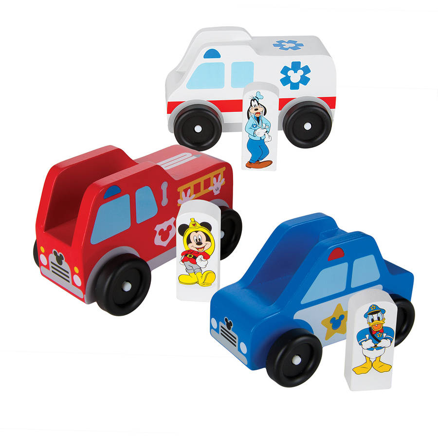 melissa and doug rescue vehicle set