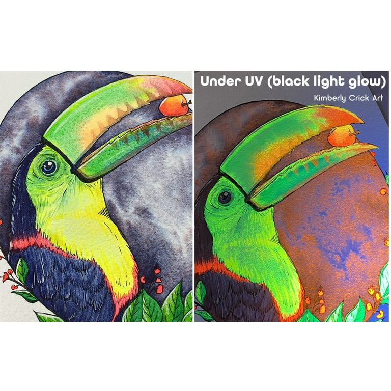 Paul Rubens Watercolor Paint 14 Vibrant Neon Colors Paint Set 5ml Tube –  Whatarter