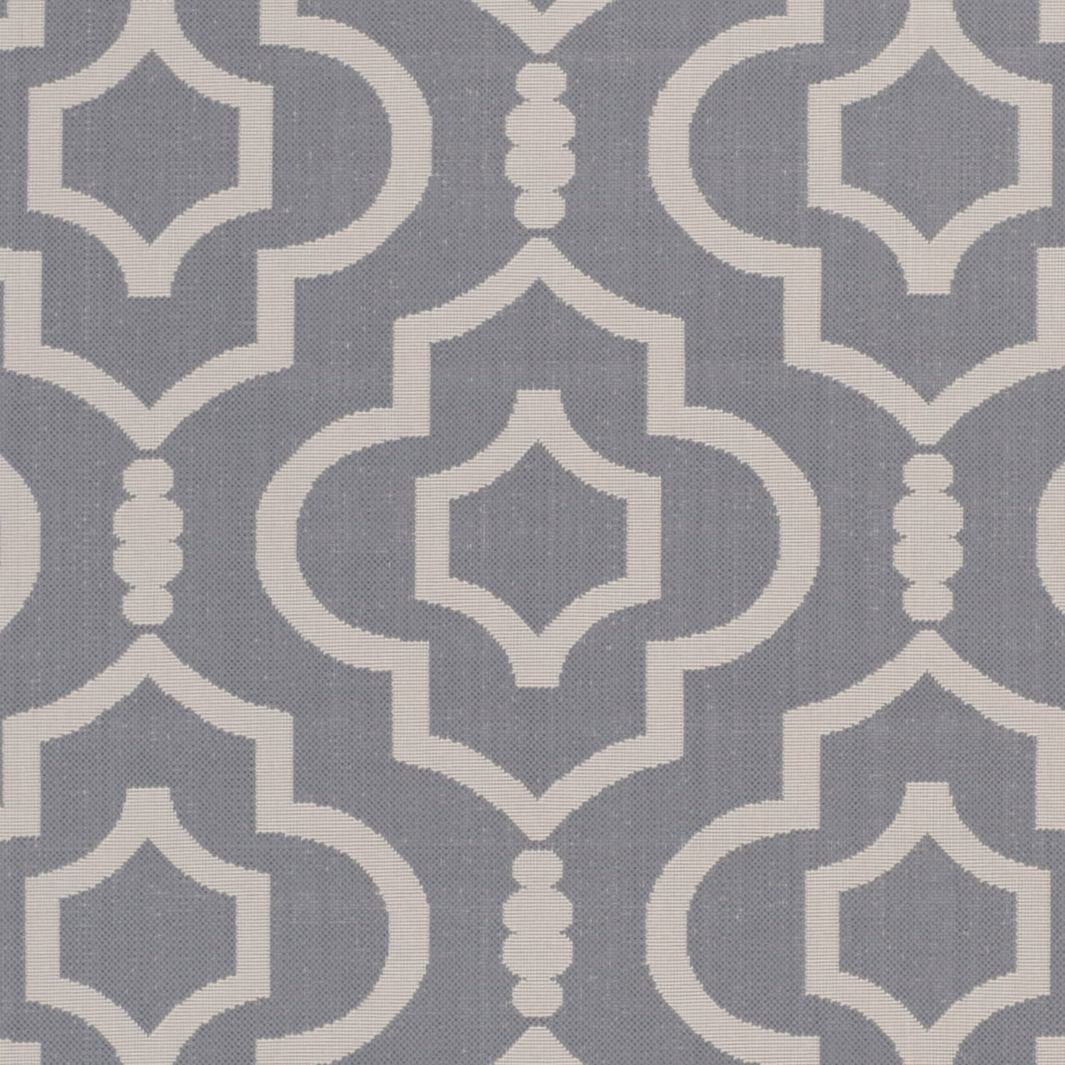 Safavieh Courtyard Lavern Geometric Indoor/Outdoor Area Rug, Anthracite/Beige, 5'3" x 7'7"