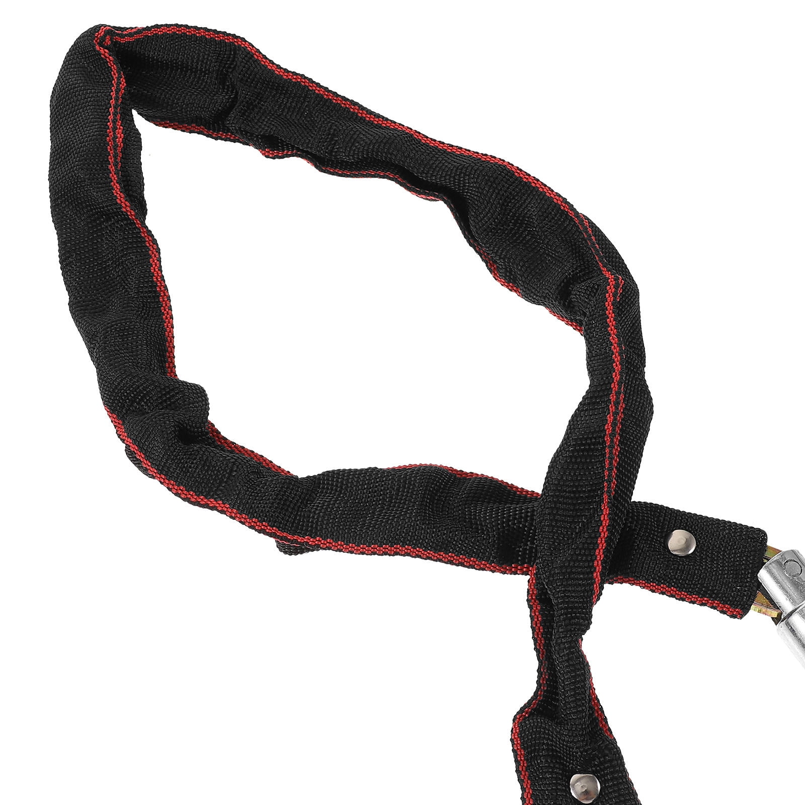 ELAYARD Lock Chain Lightweight Braided Steel with Easy Key Locking for Bikes Gates and Scooters Black