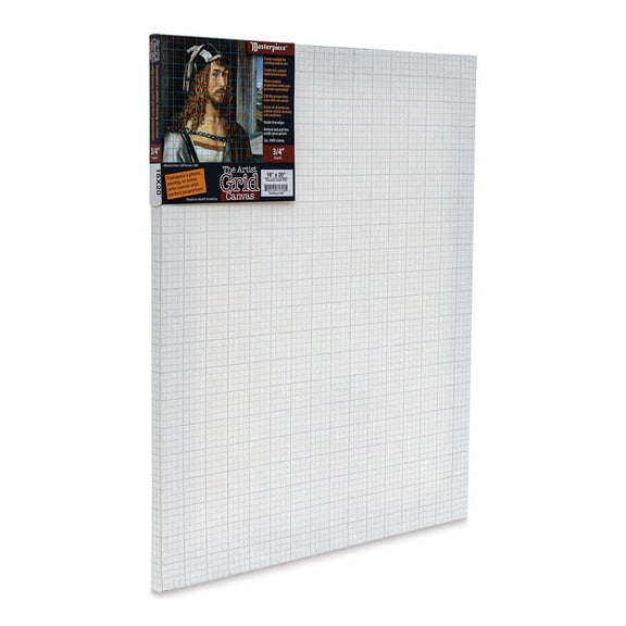 The Artist Grid 3/4" Profile Cotton Canvas - 16" x 20", Artist Grid
