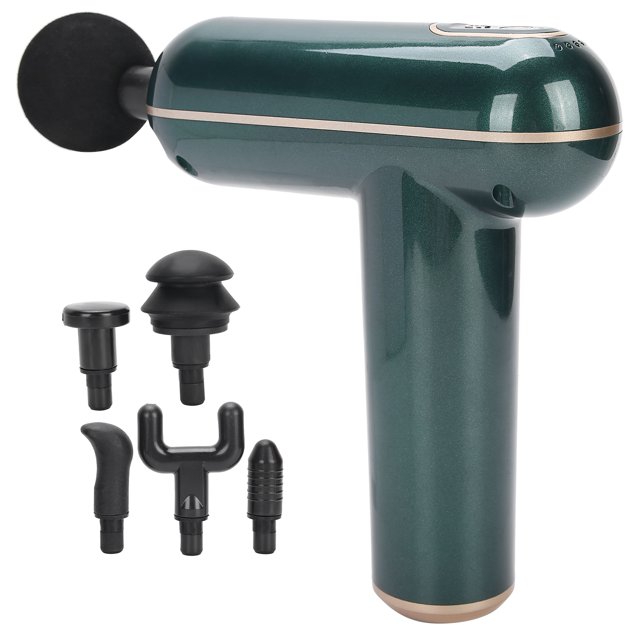 Mini pistola de masaje muscular, mini pistola de masaje muscular, masajeador muscular de fascia eléctrico, suministros de cuidado personal, elegante y moderno