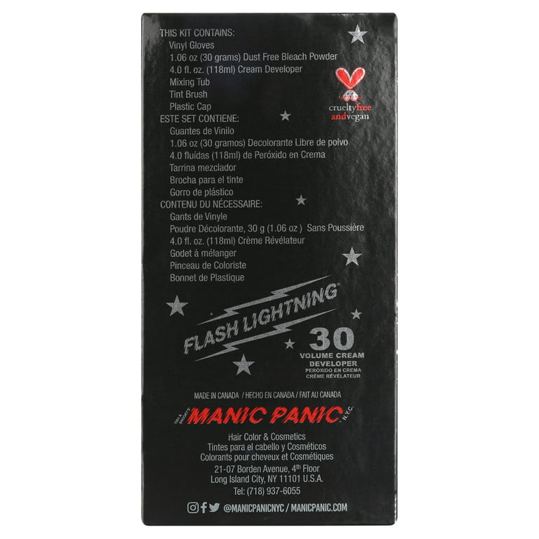 4th Ave Market: Manic Panic Flash Lightning Hair Bleach Kit