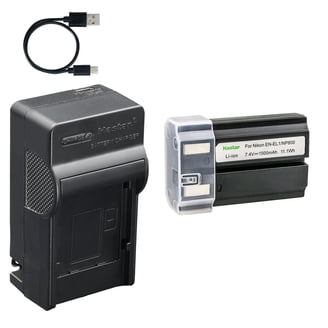 Replacement Battery and Charger for Nikon EN-EL14 / EN-EL14a for