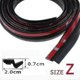 thumbnail image 4 of 2 Meters EPDM Rubber Seal Strip for Noise Insulation on Car Window Door Engine Trunk Edge, 4 of 5