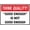 Warning Sign 2, variant on Do Not Open Window Sign – 8x12 Inch RustFree Aluminum,Reflective & Weatherproof,HighVisibility Warning Sign for Home,Office or Workplace Ventilation Control