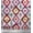 Orange, variant on Soimoi Silk Fabric Stripe,Aztec & Ikat Kilim Print Sewing Fabric Yard 42 Inch Wide
