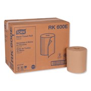 Tork Universal Hardwound Roll Towel, 7.88" x 600 ft, Natural, 12/Carton -TRKRK600E