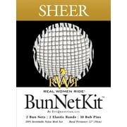 RWR Ultra Sheer Bun Net Kit (Black)